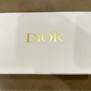 Dior White and Gold Envelope